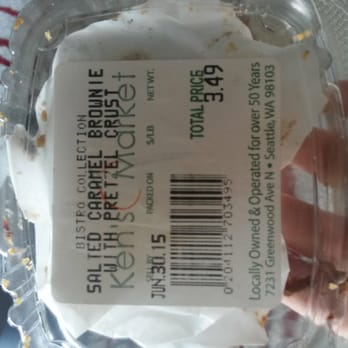 Marketime Foods - Get the salted caramel brownie with a pretzel crust! So good! - Grocery Near Me - Seattle, Washington