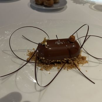 Le Pavillon - The chocolate mouse dessert - French Near Me - New York, New York Le Pavillon - The chocolate mouse dessert - French Near Me - New York, New York