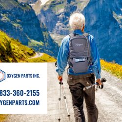 Oxygen Parts - Being on oxygen doesn't mean an end to retirement and travel plans. Call 1-833-360-2155 to get outfitted for life on your terms.