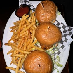 Dublin's Irish Whiskey Pub - Buffalo Chicken sliders