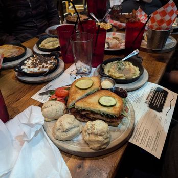The Eagle Louisville - Chicken BLT, mashed, sweet potato - Southern Near Me - Louisville, Kentucky