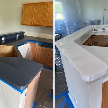 All Smiles Epoxy - From blue laminate to beautiful white marble - Flooring Near Me All Smiles Epoxy - From blue laminate to beautiful white marble - Flooring Near Me