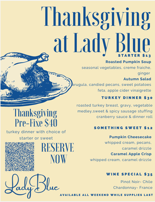 Menu photo 8 Lady Blue New York, NY Menu photo 8 Lady Blue New York, NY