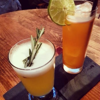 Paper Plane - Vernal equinox- delicious, frothy egg white at the top, clean semi-sweet and sharp taste!! - Cocktail Bars Near Me - San Jose, California