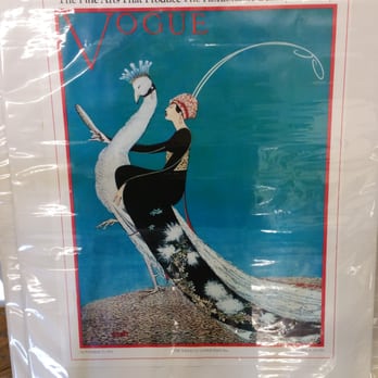Antiques & Things - Vintage Vogue Magazine  Posters - Antiques Near Me - Albuquerque, New Mexico