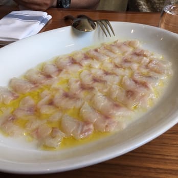 Buca Yorkville - Branzino carpaccio sashimi style - Italian Near Me - Toronto, Ontario