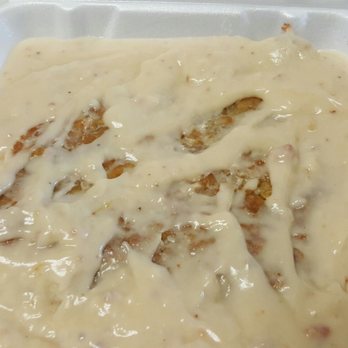 Flo's No 2 - Ginormous country fried steak smothered in gravy - Breakfast & Brunch Near Me - Chino, California Flo's No 2 - Ginormous country fried steak smothered in gravy - Breakfast & Brunch Near Me - Chino, California