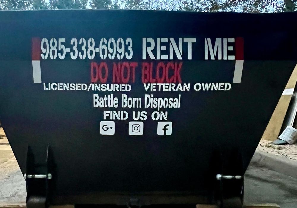 BATTLE BORN DISPOSAL 30 Photos Covington, LA Yelp