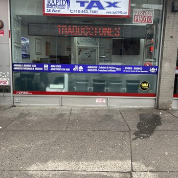 Rapid Income Tax Services - Tax Services Near Me - Bronx, New York Rapid Income Tax Services - Tax Services Near Me - Bronx, New York