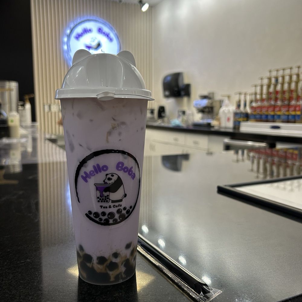 Hello Boba Tea & Cafe - Ube taro boba - Bubble Tea Near Me - Carlsbad, New Mexico Hello Boba Tea & Cafe - Ube taro boba - Bubble Tea Near Me - Carlsbad, New Mexico
