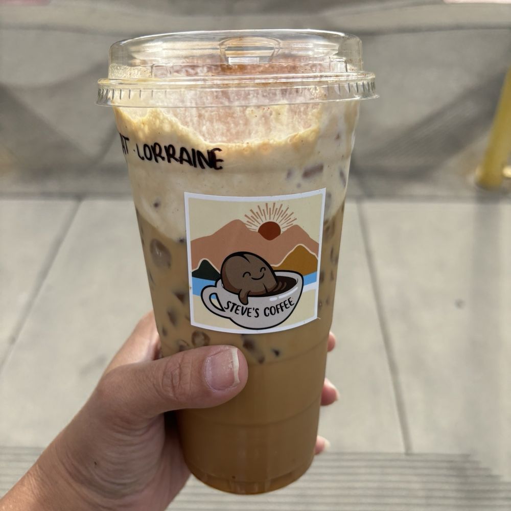 Steve's Coffee - Pumpkin Spice Latte with oatmilk - Coffee & Tea Near Me - Rancho Cucamonga, California Steve's Coffee - Pumpkin Spice Latte with oatmilk - Coffee & Tea Near Me - Rancho Cucamonga, California