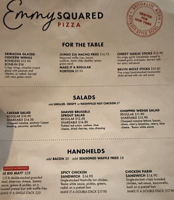 Menu photo 3 Emmy Squared Pizza - Hell's Kitchen New York, NY