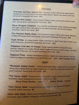 Menu photo 3 929 Woodfire Grill Port Angeles, WA