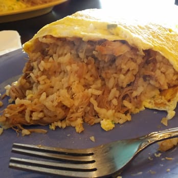 Aloha Kitchen - Adobo fried rice omelet. A must try at Aloha Kitchen. - Hawaiian Near Me - Las Vegas, Nevada Aloha Kitchen - Adobo fried rice omelet. A must try at Aloha Kitchen. - Hawaiian Near Me - Las Vegas, Nevada