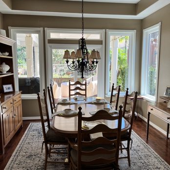 American Vision Windows - The windows enhanced the dining room - Windows Installation Near Me - Tustin, California American Vision Windows - The windows enhanced the dining room - Windows Installation Near Me - Tustin, California