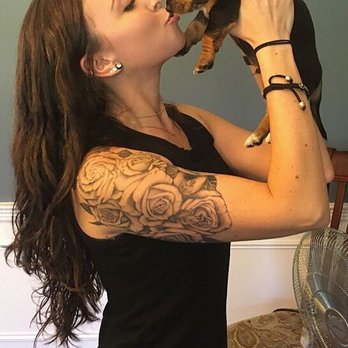 Haven Body Arts - Fully healed tattoo ft my new puppy.. thanks Cau!!! - Piercing Near Me - Northampton, Massachusetts