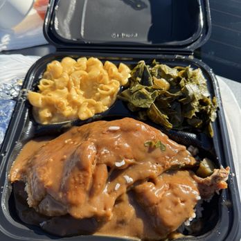 R Kitchen - I like their smothered turkey chops, so yummy. - Soul Food Near Me - Lakewood, California R Kitchen - I like their smothered turkey chops, so yummy. - Soul Food Near Me - Lakewood, California
