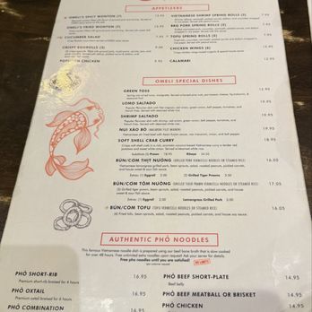 OMELI Kitchen - Menu - Vietnamese Near Me - Fullerton, California