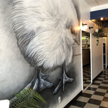 Naked Cafe - Some cute art - Cafes Near Me - Kelowna, British Columbia