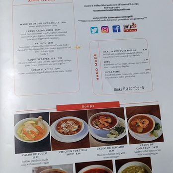 Teresa's Mexican Grill - Mexican Near Me - El Monte, California