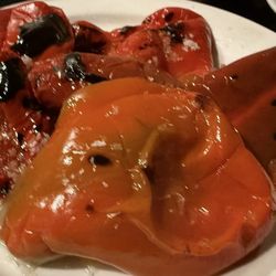 Tagoror - Roasted red peppers. Aka  pimientos padrones