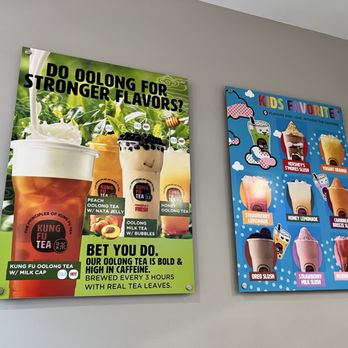 Kung Fu Tea - Signage - Bubble Tea Near Me - Aurora, Colorado