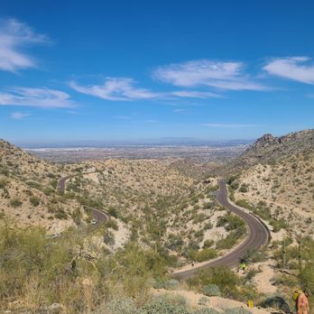 Desert Foothills Trailhead - At top before switching to Telegraph Path - Hiking Near Me