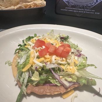 Jimmy Changas - Tostada - February 2025 Tex-Mex Insider freebie! - Mexican Near Me - Katy, Texas