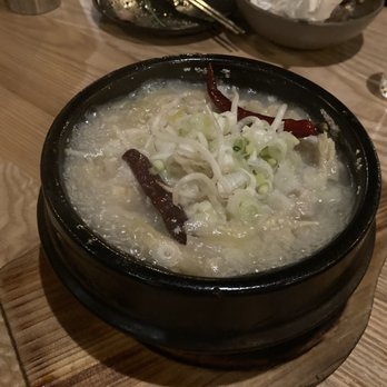 San Ho Won - White kimchi jjigae - Korean Near Me - San Francisco, California