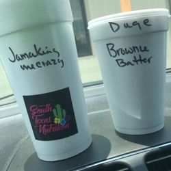 South Texas Nutrition - Shake and tea