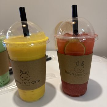 Boba Unit Cafe - Mango Maniac - Bubble Tea Near Me - Roseville, California