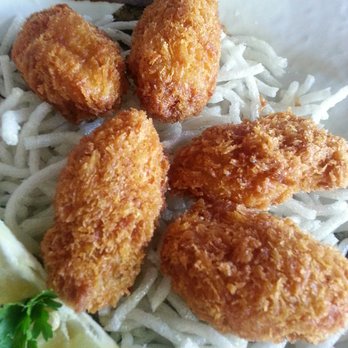 Komachi Sushi - Fried oyster $8.95 8 pieces. Delicious! - Japanese Near Me - Lodi, California