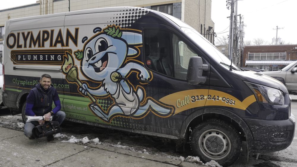 Slide of Olympian Plumbing