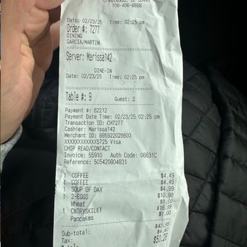 Stacked - Previous visit, she doesn't include 18% of gratuity. - Breakfast & Brunch Near Me - Crestwood, Illinois