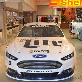 Penske Racing - 2 Miller Lite Ford inside the gift shop. - Professional Sports Teams Near Me - Mooresville, North Carolina