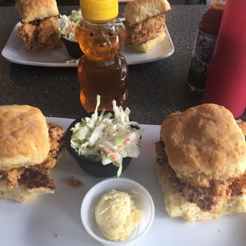 The Blue Hen Cafe - Honey is great but peach butter is greater - Southern Near Me - Saint Augustine, Florida