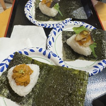 Unikura - Uni and butterfish onigiri - Sushi Bars Near Me - Urban Honolulu, Hawaii Unikura - Uni and butterfish onigiri - Sushi Bars Near Me - Urban Honolulu, Hawaii