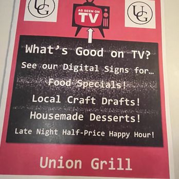 Union Grill - Menu - American Near Me - Pittsburgh, Pennsylvania