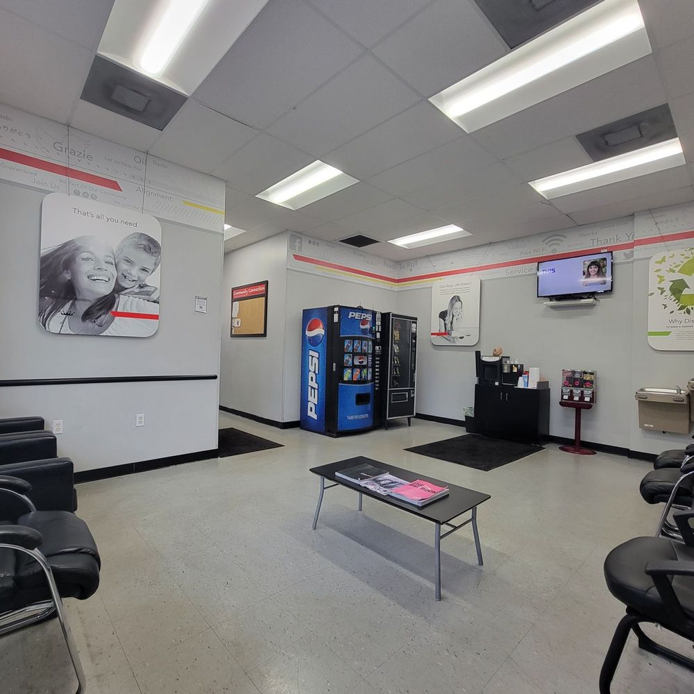 Tire Kingdom - Comfortable customer lounge area with FREE coffee available - Tires Near Me - Hollywood, Florida Tire Kingdom - Comfortable customer lounge area with FREE coffee available - Tires Near Me - Hollywood, Florida