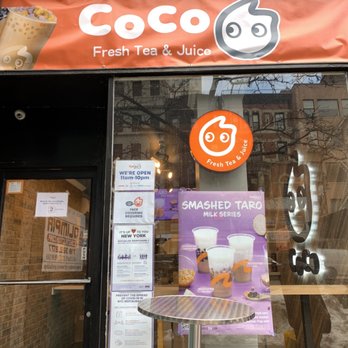 Coco Fresh Tea & Juice - exterior, 2021 - Bubble Tea Near Me - New York, New York Coco Fresh Tea & Juice - exterior, 2021 - Bubble Tea Near Me - New York, New York