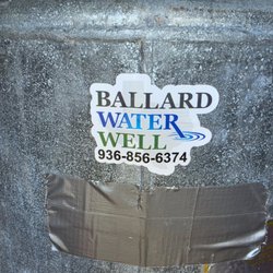 Ballard Water Well Co - Here's proof.