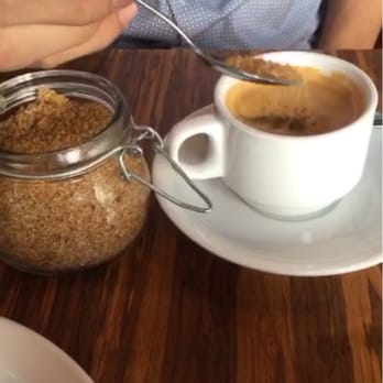 Pambiche - Espresso accompanied with brown sugar - Cuban Near Me - Portland, Oregon Pambiche - Espresso accompanied with brown sugar - Cuban Near Me - Portland, Oregon