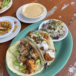 A La Honey Soy Glazed Salmon Taco