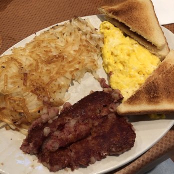Long Grain Cafe - Corned beef hash, hash browns, scrambled eggs, toast - Breakfast & Brunch Near Me - Florence, South Carolina Long Grain Cafe - Corned beef hash, hash browns, scrambled eggs, toast - Breakfast & Brunch Near Me - Florence, South Carolina
