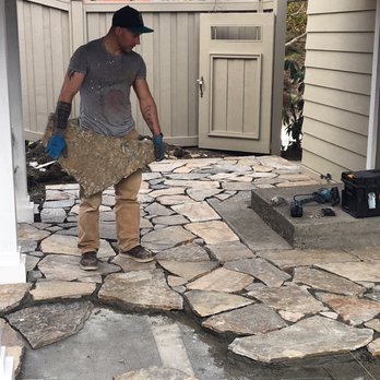 Rustic Toscana - Outdoor flagstone patio. - Masonry/Concrete Near Me Rustic Toscana - Outdoor flagstone patio. - Masonry/Concrete Near Me