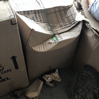 Sterling Moving & Storage - So many boxes arrived in this condition. - Movers Near Me - Bozrah, Connecticut