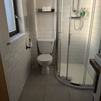 The Nest Boutique Hostel - Toilet and shower at The Nest Boutique Hostel, Galway - Hostels Near Me - Salthill, G