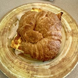 Buona Caffe Artisan Roasted Coffee - Breakfast egg, cheddar cheese and turkey (sub bacon)