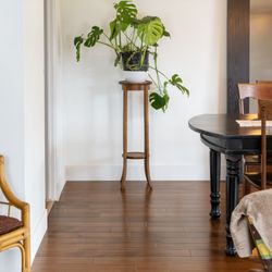 Assured Quality Woodcraft - Garrison II Hickory "Chateau" engineered hardwood flooring installed in Rancho Palos Verdes