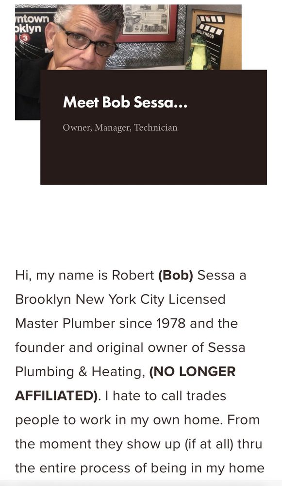Slide of Sessa's Plumbing & Heating